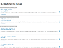 Tablet Screenshot of illegalsmokingrobot.com